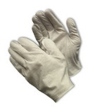 West Chester 97-520J CleanTeam Medium Weight Cotton Lisle Inspection Glove with Unhemmed Cuff - Jumbo Size