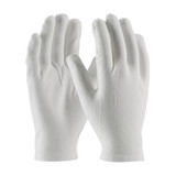 PIP 97-540R CleanTeam Heavy Weight Cotton Lisle Inspection Glove with Rolled Hem Cuff - Men's