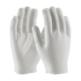 PIP 97-540 CleanTeam Heavy Weight Cotton Lisle Inspection Glove with Unhemmed Cuff - Men's