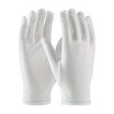 West Chester 98-700 CleanTeam Heavy Weight Stretch Nylon Inspection Glove with Zig-Zag Stitched Rolled Hem - Full Fashion Pattern