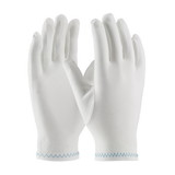 West Chester 98-712 CleanTeam Regular Weight Stretch Nylon Inspection Glove with Zig-Zag Stitched Rolled Hem - Full Fashion Pattern