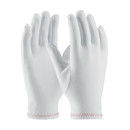 West Chester 98-713 CleanTeam Regular Weight Stretch Nylon Inspection Glove with Zig-Zag Stitched Rolled Hem - Full Fashion Pattern