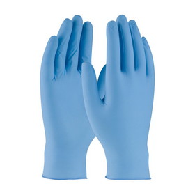 PIP BQF12 QRP Qualatrile Disposable Nitrile Glove, Powder Free with Textured Grip - 5 mil