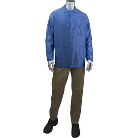PIP BR49A-44RB Uniform Technology StatStar Short ESD Labcoat