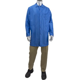 PIP BR51-47RB Uniform Technology StatMaster Long ESD Labcoat