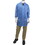 PIP BR6C-42NB-XS Long Esd Labcoat Esd Sheer Nasa Blue, Xs, Price/each
