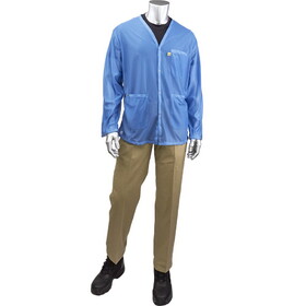 PIP BR8-42NB Uniform Technology Short ESD Sheer Labcoat