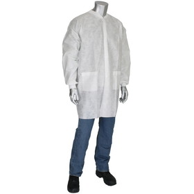 PIP C3828 Standard Weight SBP Lab Coat - Two pockets 37 gsm