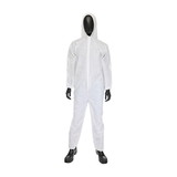 West Chester C3856 PIP SMS Coverall with Hood Elastic Wrist & Ankle