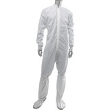 PIP CC1245-68WH Uniform Technology Maxima ESD ISO 4 (Class 10) Cleanroom ESD Coverall