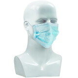 West Chester CDTAPOFM-BL Uniform Technology Disposable Face Mask - 50 Pack