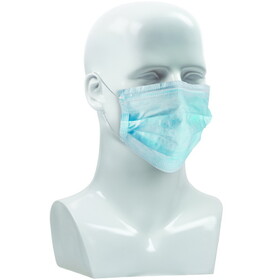 PIP CDTAPOFM-BL Uniform Technology Disposable Face Mask - 50 Pack
