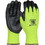 West Chester HVG710SNF Barracuda Cut Force Hi-Vis Seamless Knit HPPE Blended Glove with Nitrile Coated Foam Grip on Palm &amp; Fingers, Price/Dozen