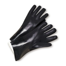 West Chester J1027RF PVC Dipped Glove with Jersey Liner and Rough Finish - 12&quot;