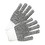 PIP K708SKHW PIP Regular Weight Seamless Knit Cotton/Polyester Glove with PVC Honeycomb Pattern Grip - Double-Sided, Price/Dozen