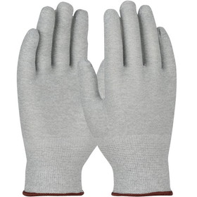 PIP KAS QRP Qualaknit Seamless Knit Nylon / Carbon Fiber Electrostatic Dissipative (ESD) Glove