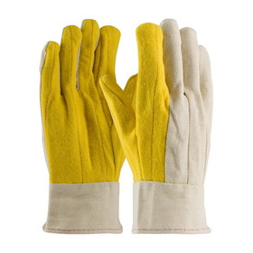 West Chester M18BT PIP Regular Grade Chore Glove with Double Layer Palm, Canvas Back and Nap-Out Finish - Band Top