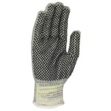 PIP MATA10-GY-PD2 Kut Gard Seamless Knit ATA Blended Glove with Double-Sided PVC Dot Grip