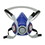 West Chester SWX00386 Safety Works Half-Mask Respirator - Medium, Price/Each