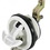 Whitecap 3226W White Nylon T-Handle (Locking) No-Cam