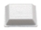 Whitecap 3758W White Square Rattle Reducer - 1/2", Price/each