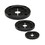 Whitecap 3902B Black Rubber Grommet - 2-3/4" O.D., Price/each