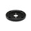 Whitecap 3902B Black Rubber Grommet - 2-3/4" O.D., Price/each