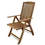 Whitecap 60071 Teak Reclining Arm Chair, Price/EACH