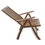 Whitecap 60071 Teak Reclining Arm Chair, Price/EACH
