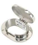 Whitecap Hinged Chain & Rope Deck Pipe - 6008H