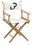 Whitecap 61044 Director's Chair w/Sailcloth Seating (60040 & 97271)