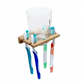 Whitecap Glass &amp; Toothbrush Holder - 62312