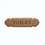 Whitecap 62674 Toilet Name Plate