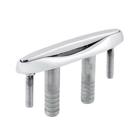 Whitecap E-Z Push Up Cleat 316 Stainless Steel (4-1/2 x 3/7/8&quot;) - 6704