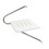 Whitecap 67900 White Poly Swim Platform Kit (Outboard) w/Hardware, Price/each