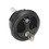 Whitecap 8726BC Pkgd. Blk Nylon Locking Comp Handle w/S-226SO Cam, 1/4 turn