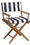 Whitecap 97240 Navy/White Cushion Set (Director Chair), Price/each