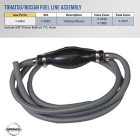 Whitecap Standard Tohatsu/Nissan Fuel Line Assembly