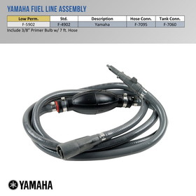 Whitecap Yamaha Fuel Line Assembly - F-5902