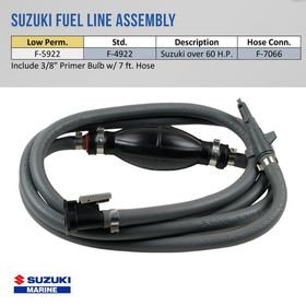 Whitecap Suzuki Fuel Line Assembly - F-5922