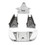 Whitecap S-0143S 316 S.S. Anchor Chocks - Reg.