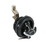 Whitecap S-0226B Black Body T-handle (Chrome Handle)- Locking (No Cam)