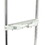 Whitecap S-1875 Aluminum 3-Step Gunwale Ladder 11" Hook, Price/each