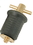 Whitecap S-0294 1-1/4" Brass Bailer Plug-Screw Type