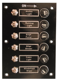 Whitecap Toggle Switch Panels - S-3306