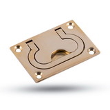 Whitecap Flush Pull Ring (Brass)  3" - S-3364B