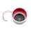 Whitecap S-3511R 304 S.S. LED Flush Cupholder (RED), Price/each