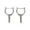 Whitecap S-3520 C.P. Zamac Oarlock Horn & Socket, Price/pair