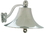 Whitecap S-0609 Polished Brass Cast Bell - 8"