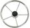 Whitecap S-9002 S.S. Destroyer Steering Wheel w/ Black Cap 15", Price/each